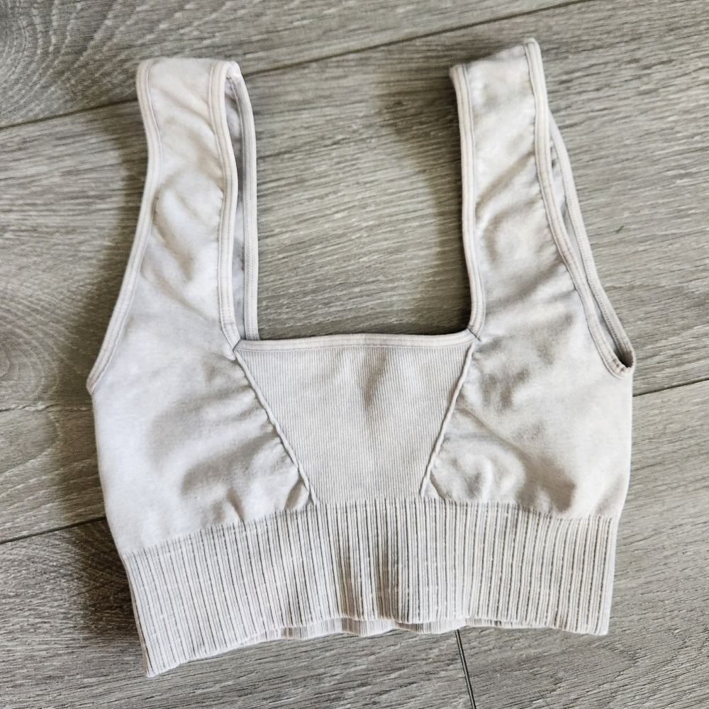 Free People Good Karma Square Neck Bra